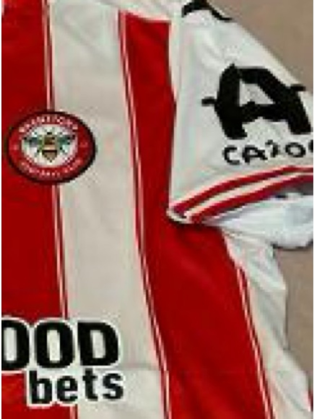 Joma brand BRENTFORD FC Men's JERSEY Sz M,L,XL or 2XL NEW WITH TAGS - Picture 5 of 7